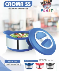 Croma SS Insulated Casserole