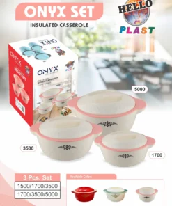 Onyx Set Insulated Casserole