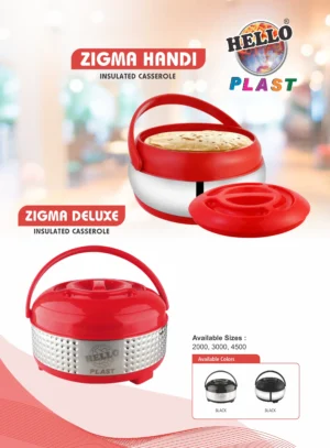 Zigma Deluxe Insulated Casserole