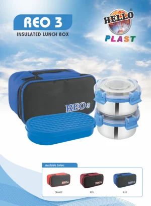 Helloplast Reo 3 Insulated Lunch Box