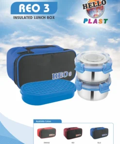 Helloplast Reo 3 Insulated Lunch Box