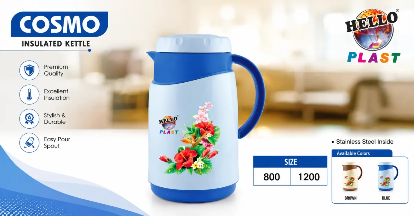 Cosmo Kettle is a premium product of HelloPlast.