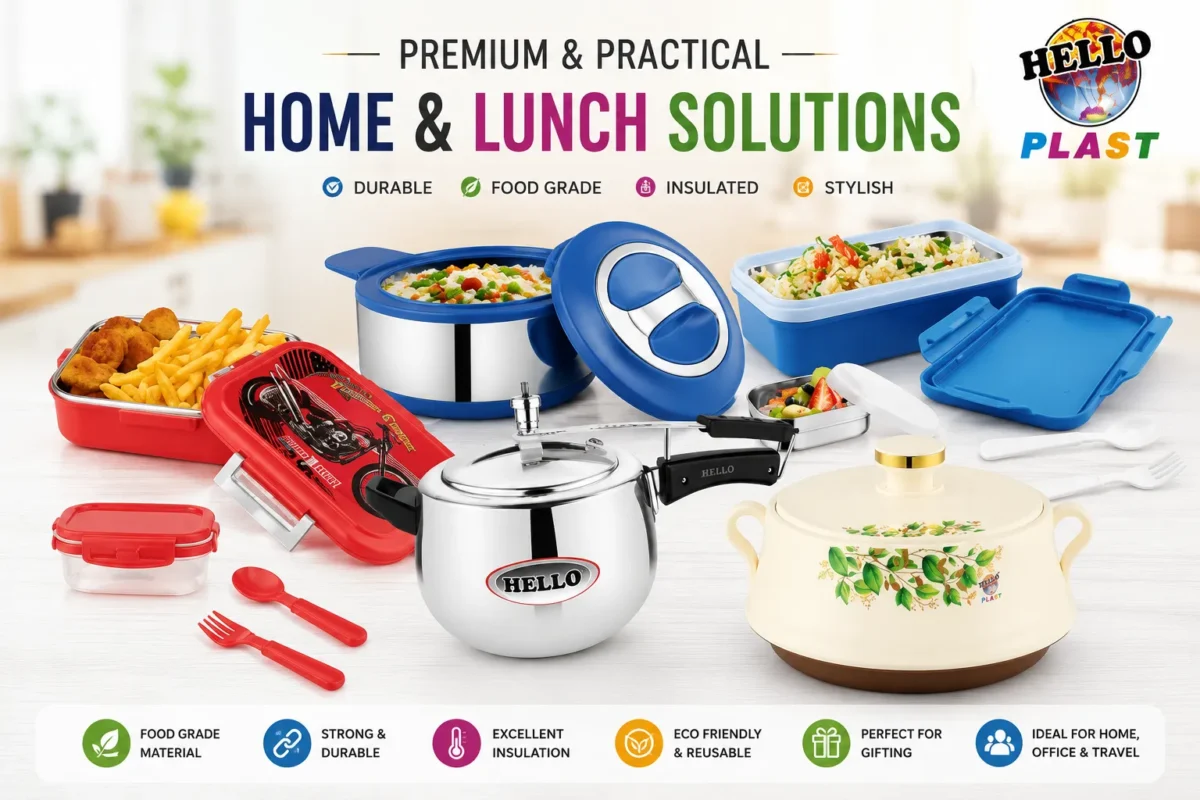 Eco-Friendly products from HelloPlast.