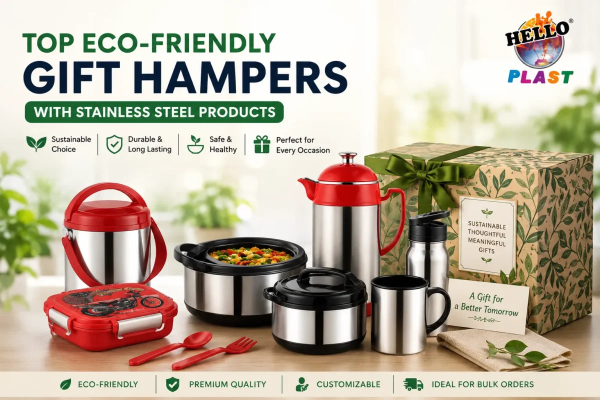 Eco-friendly stainless steel gifts.