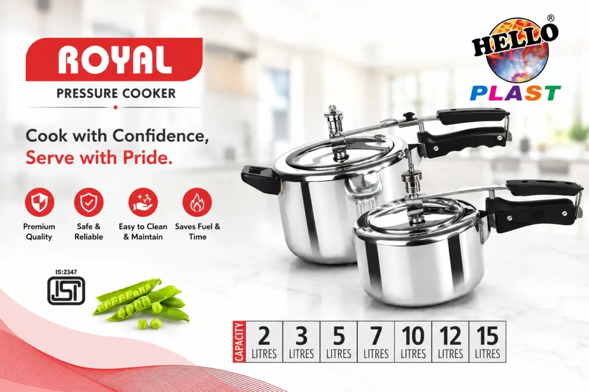 Royal Pressure Cooker from HelloPlast