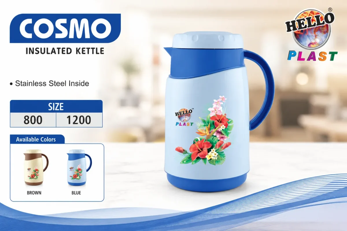 Cosmo Insulated Kettle by HelloPlast.