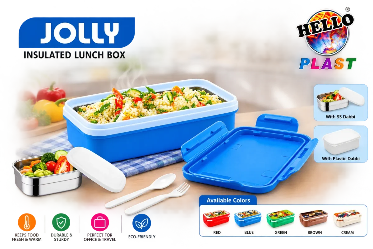 Jolly Insulated Lunch Box by HelloPlast.