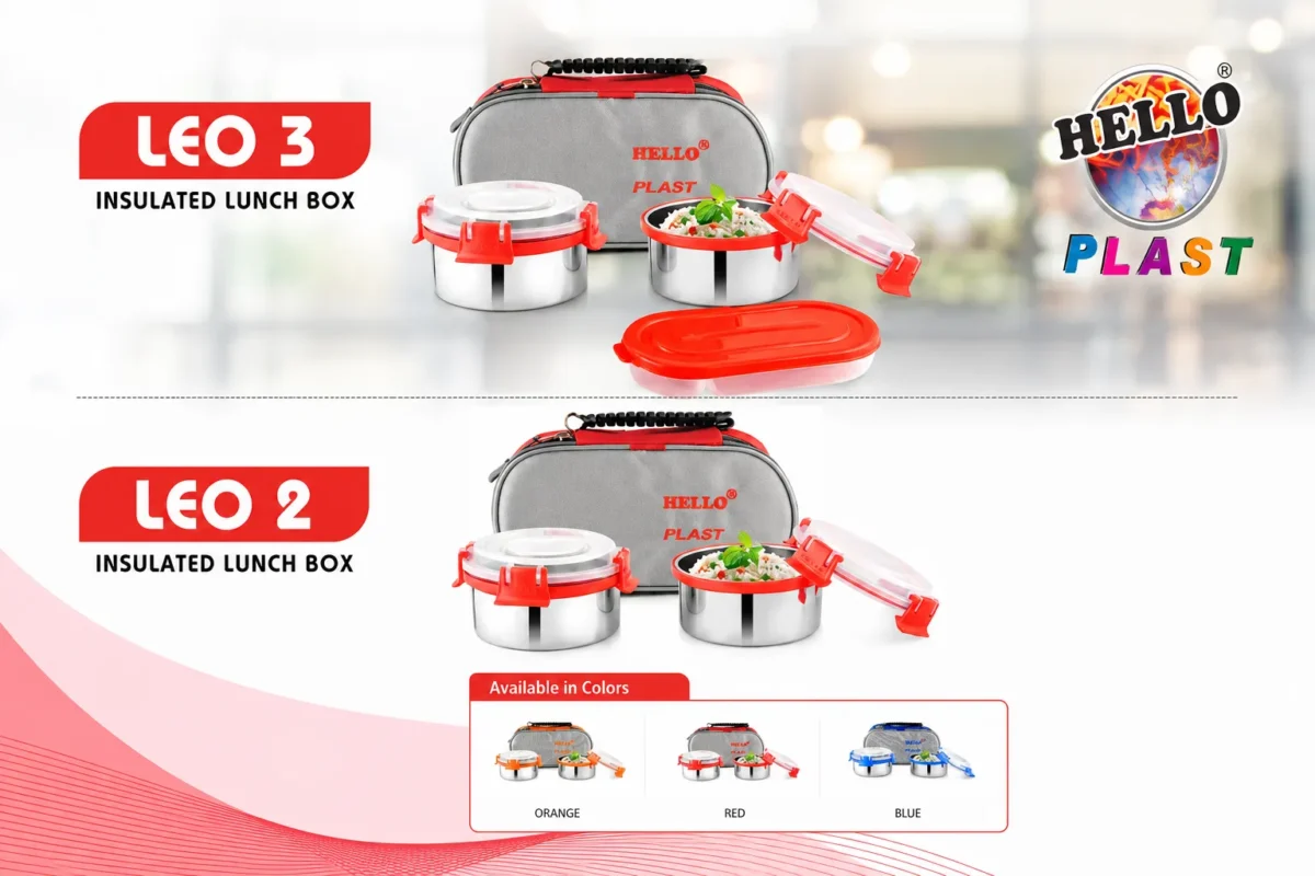 Leo 3 Lunch Box by HelloPlast.
