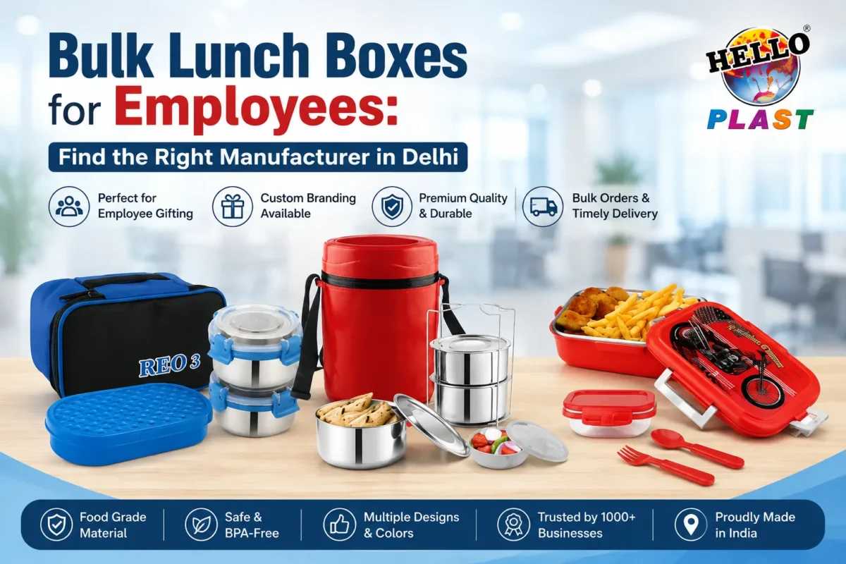 Lunch Boxes by HelloPlast.