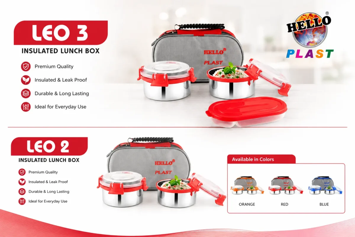 Leo Lunch Box by HelloPlast