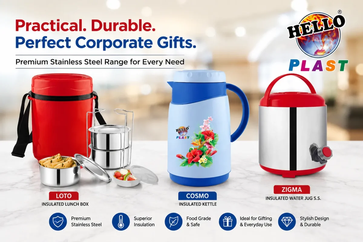 Stainless Steel Gifts from HelloPlast.